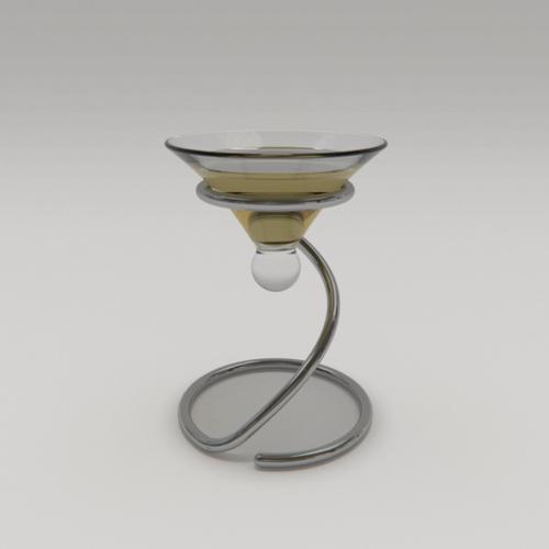 Champagne glass design (for new year celebration etc.) preview image